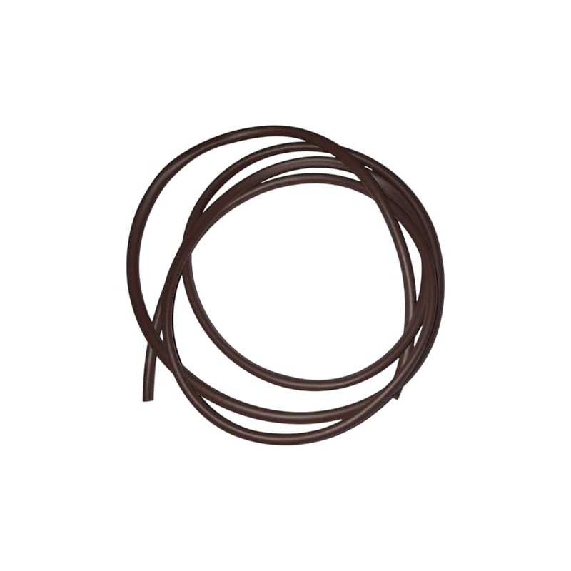 1 Metre Length of Brown PVC Electrical Wire Sleeving 3mm