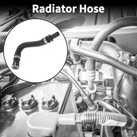 REPAIROCK Radiator Hose Heater Hose No.30636987 for Volvo S40 2004-2013 Black Rubber 1 Pc Warm Air Outlet Pipe Good Sealing