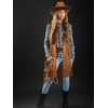 Foaincore Fringe Vests Cowgirl Outfits for Women 70s Hippie Clothes