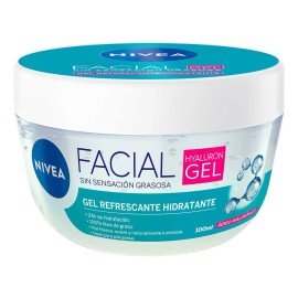 Gel Facial Nivea Cuidado Facial Con Ácido Hialurónico 100ml Todo Tipo De Piel Día/noche