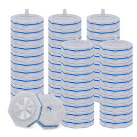 50 Count Disposable Toilet Wand Refills For Clorox, Upgraded Brush Heads Compatible with Clorox Toilet Bowl Wand Refills