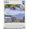 Vervaco Pastel Flowers Table Runner Kit