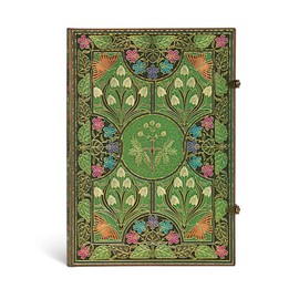Poetry in Bloom Grande Unlined Hardcover Journal: Unlined Grande