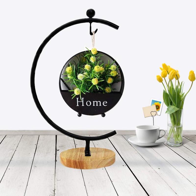 Archi G-Shaped Ornament Display Stand Iron Pothook Stand for Hanging