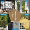 Sdstone Cabin Hook and Eye Latch Gate Door Swivel Window