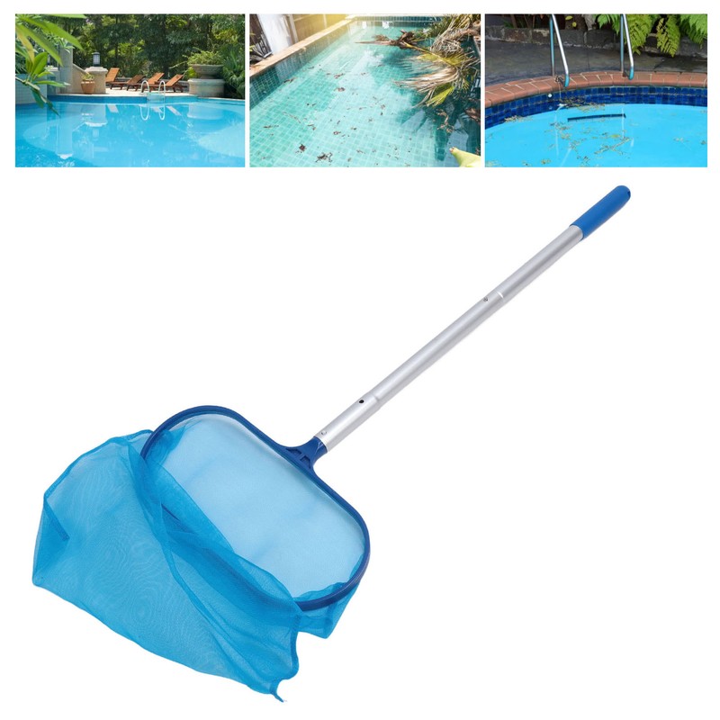 Pool Skimmer Net Length Adjustable Swimming Pool Cleaning Net Professional