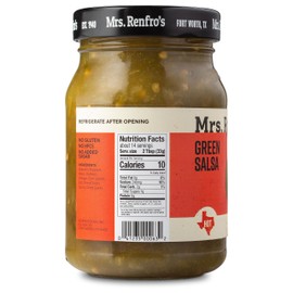 Mrs. Renfro’s Green Salsa – Gluten Free (16-oz. jars, 2-pack)