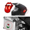 4R Quattroerre.it Sticker Respect For Bikers Tab, 10 x 12 cm