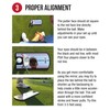 TourAngle | Putting Mirror for Proper Ball Alignment | Square