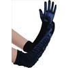 Deceny CB - Guantes largos de satén para mujer, guantes