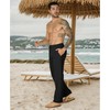 Susclude Mens Pants Casual Lightweight Stretch Beach Pants for Men