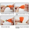 JolliLudo 25 Pcs Strike Indicators for Fly Fishing Wool Yarn