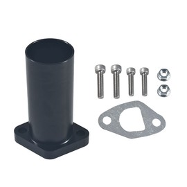 Intake Pipe With Adapter Manifold For 196cc 212cc GX200 CT200 pwk24 VM24 Go Kart Mini Bike Black