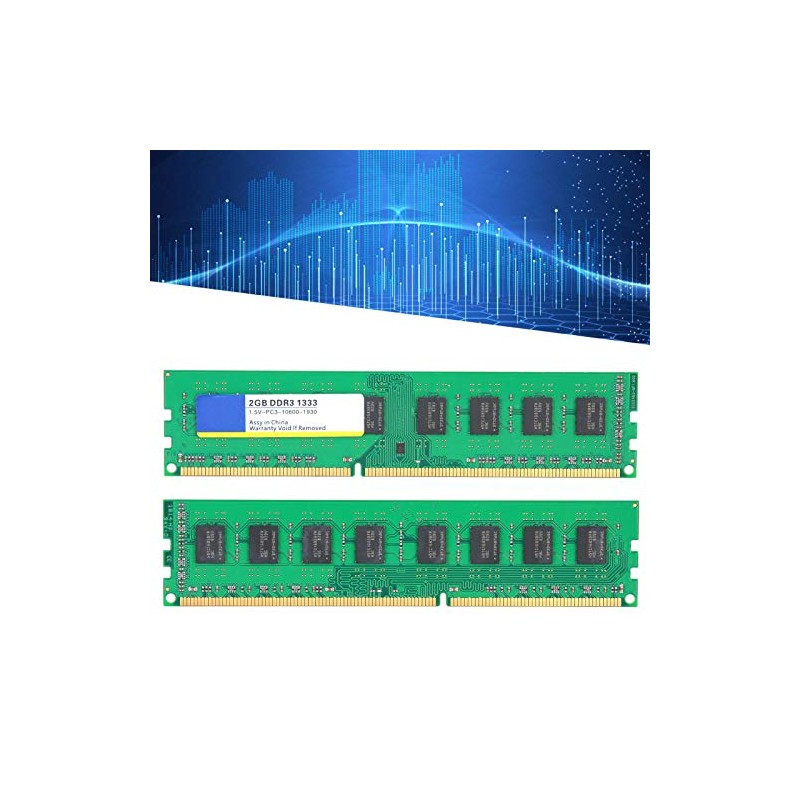 ASHATA Módulo de Memoria DDR3 2 GB 1333Mhz, Módulo de