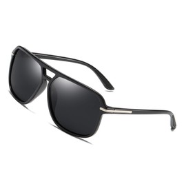 GOBIGER Polarized Sunglasses for Men Aviator Driving Women Mens Sunglasses Rectangular Vintage Sun Glasses