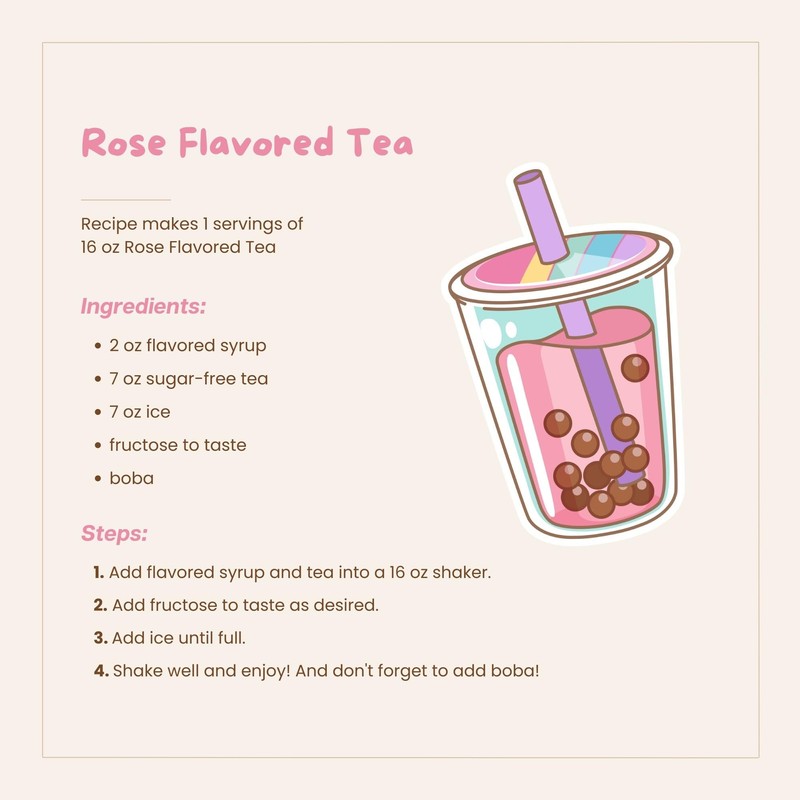 Bossen Concentrated Syrup_5.5 lb (Rose)