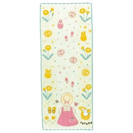 Marushin 1005062000 Face Towel Ghibli Totoro Clothes and Totoro Organic Cotton