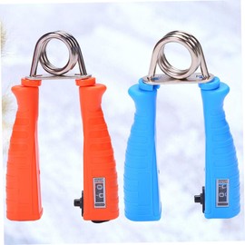 Gatuida 2Pcs Hand Grip Strength Trainer Fitness Grip Wrist Exerciser with Slip Handles Strengthener for Gym and Daily Arm Training Random Color