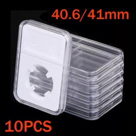 10 PCS Coin Slab Display Holder Storage 40.6 mm AMERICAN SILVER EAGLE Coin US