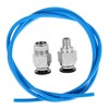 Baluue 2pcs PTFE Bowden Tube Extruder Connector PTFE Tube Coupler