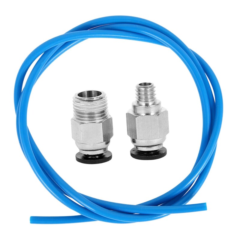 Baluue 2pcs PTFE Bowden Tube Extruder Connector PTFE Tube Coupler