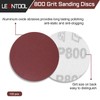 LEONTOOL Sanding Discs 3 Inch 800 Grit Hook and Loop