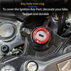 WOOGA Ignition Switch Decorative Ring Ignition Switch Ring Circle Keyhole
