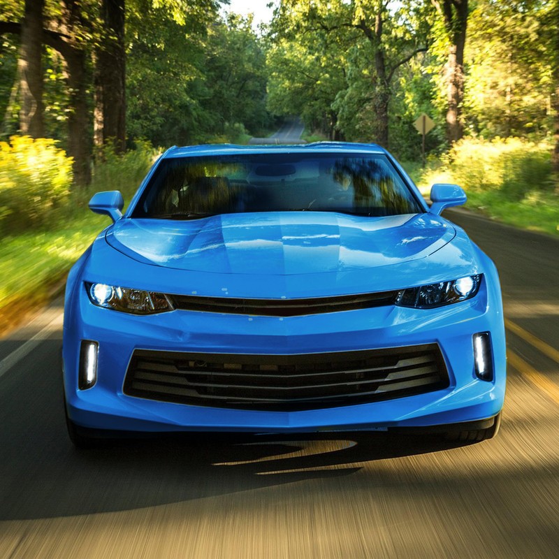 KAKABAS LED DRL Fog Lights Compatible with 2016-2018 Chevy Camaro