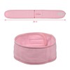 Spa Headband 2 Pack, Non-Slip Terry Cloth Sweat, Stretchable Adjustable
