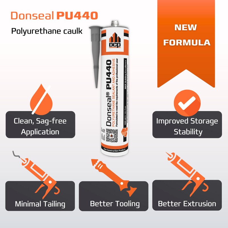 DCP Donseal PU440 Polyurethane Concrete Sealant 12 Pack– Non-Sag Concrete