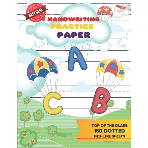 JUMBO Handwriting Practice Book for Pre-K to 3rd Grade/Primary Tablet:
