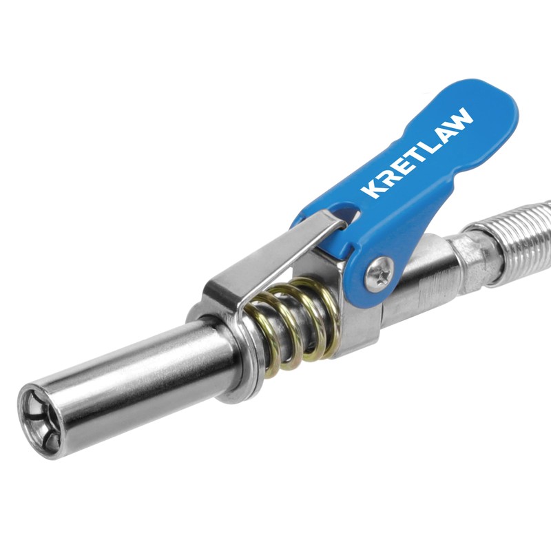 KRETLAW Grease Gun, 7000 PSI Heavy Duty Professional Pistol Grip