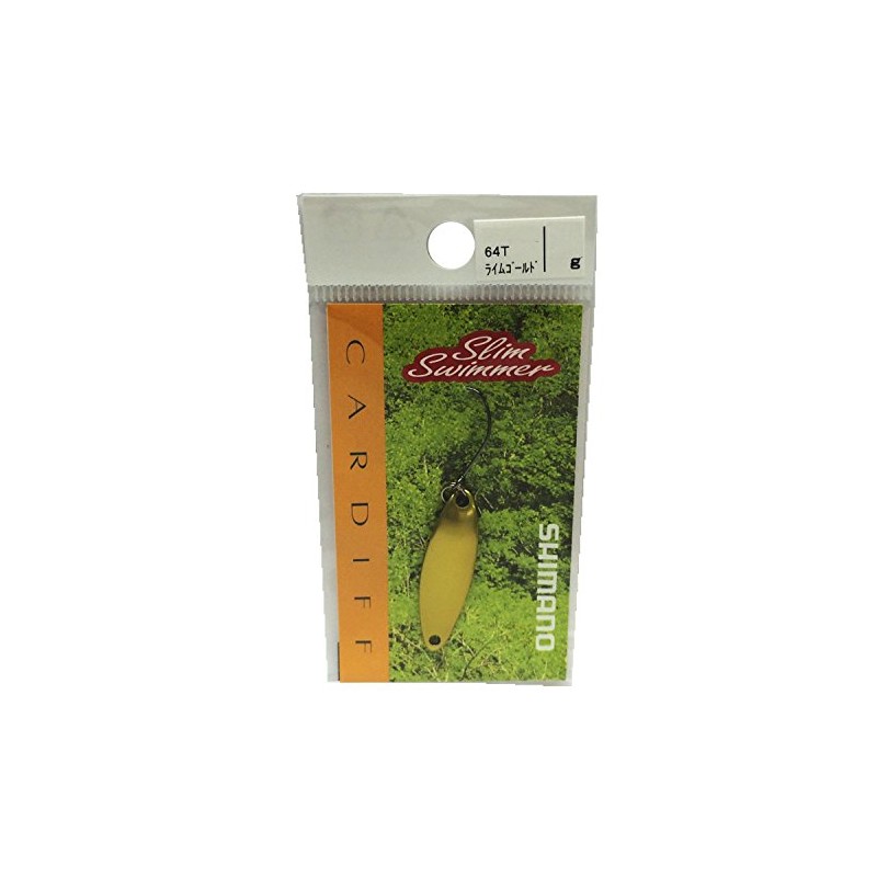 Shimano TR-0018 Spoon, Cardiff, Slim Swimmer, 0.05 oz (1.5 g),