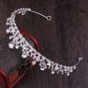 Crystal Wedding Princess Headband Pageant Crown, Bridal Hair Jewelry for