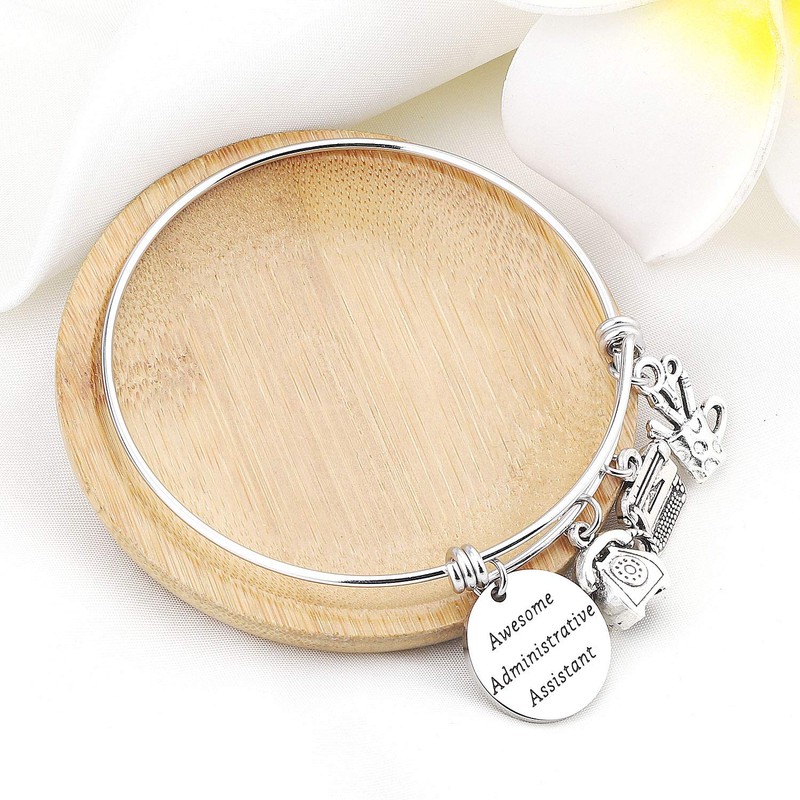 bobauna - Pulsera de Secretario para Asistente administrativo, Regalo de