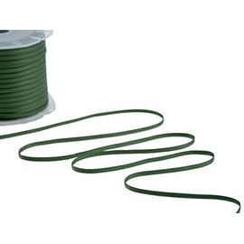 Furlanis - Nastro Doppio Raso, Tessuto Italiano - Verde Inglese, 3 mm x 50 m