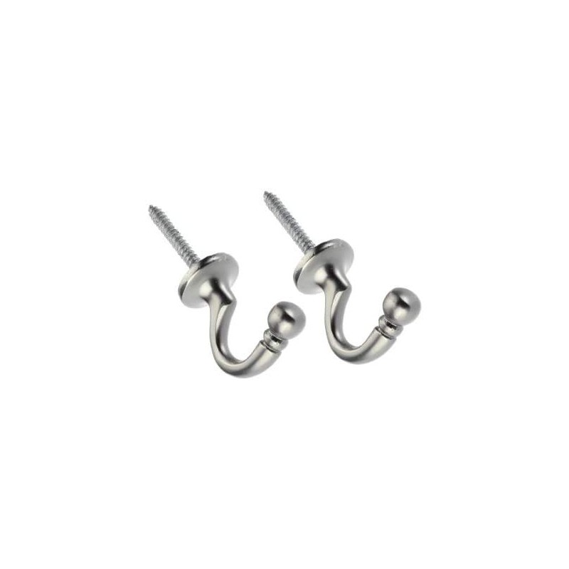 SISI UK® 4 Pack Curtain Tie back Hooks U Ball