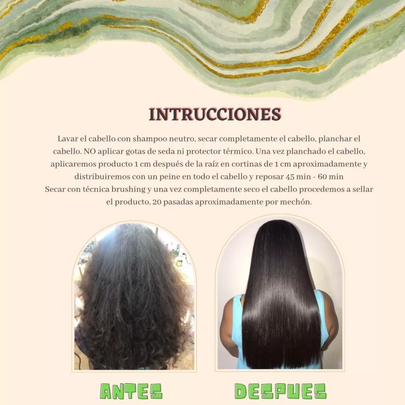 Lorette Keratina Brasileña 1 Litro Lorette