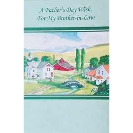 A Father's Day Wish For My Brother-in-Law Greeting Card - So Many Thoughts Are Going Today To You