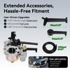 750143 Carburetor Carb Kit Compatible with North-ern Tool Powerhorse 212cc