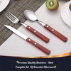 PREMIUM QUALITY Stainless Steel travel utensils Set with case, Healthy