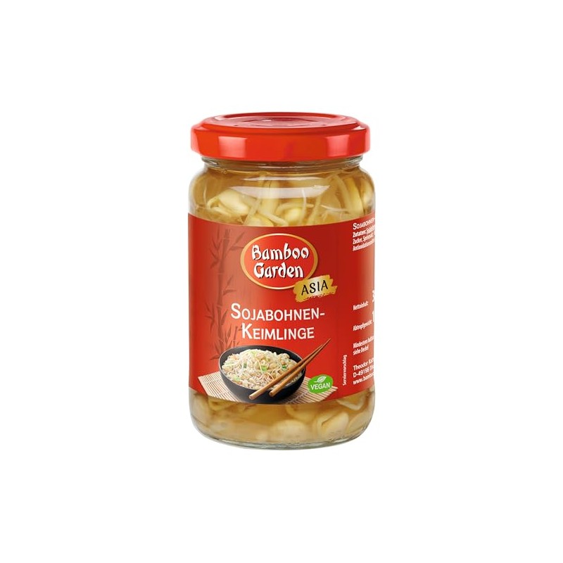 Bamboo Garden Soybean Seedlings 330g Draining Weight 160g (Packaging Design