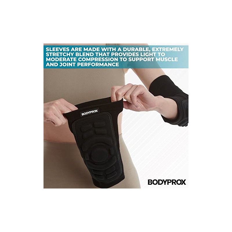 Bodyprox - Almohadillas de protección para coderas, 1 par (mediano),