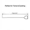 6 Pcs Potato Baking Nails, 6.7 Inch Stainless Steel &