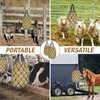 Slow Feed Hay Nets for Horses 2PCS, 42" Length with