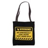 Warning May Spontaneously Start Talking About Garage Sales Tote Bag