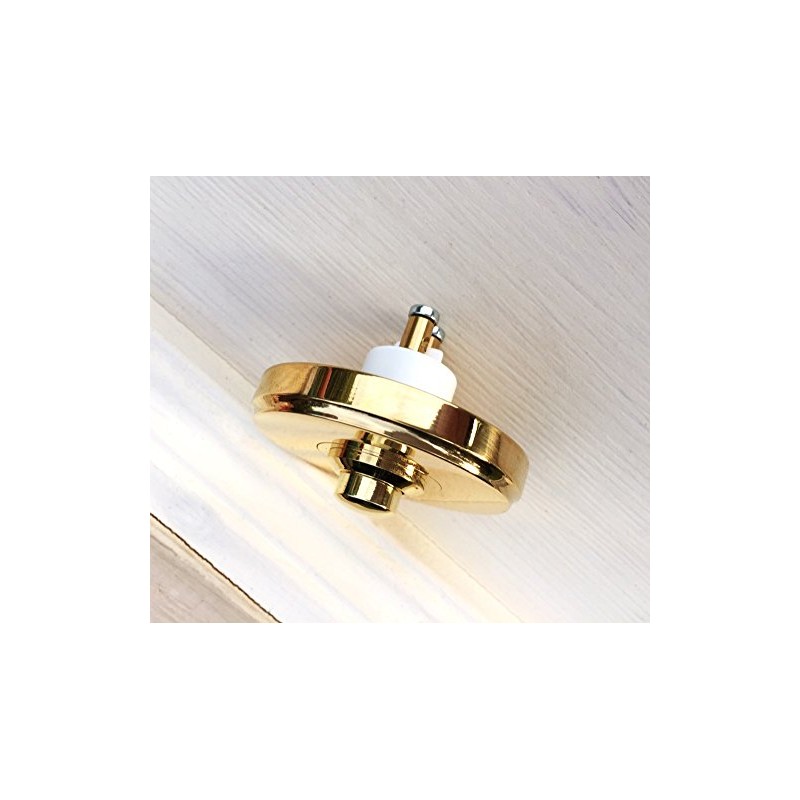 Antikas - High-Quality Brass Bell - Pointed Doorbell Country House