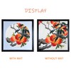 EVQUIT Square 14x14 Gallery Wall Picture frame with 12x12 Round
