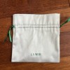 La Mer Suede Emerald Green Drawstring Gift Bag New