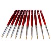Major Brushes Sable Brush Size 000 - Set of 10